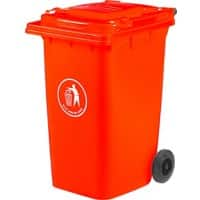 GPC Wheeled Bin LWB240Y_RED 240 L 100 x 75 x 59 cm Red