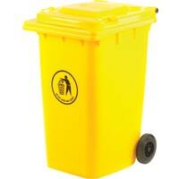 GPC Wheeled Bin LWB240YYel 240 L 100 x 75 x 59 cm Yellow