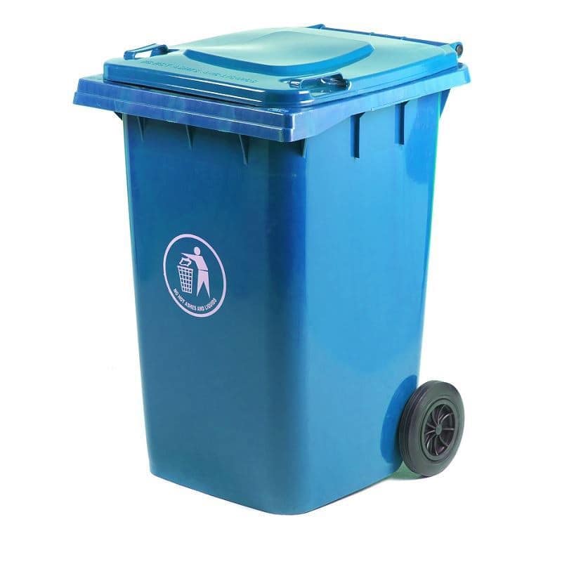 GPC Wheelie Bin 360 L Blue Polyethylene LWB360Y_BLUE