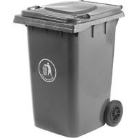 GPC Wheelie Bin 360 L Grey Polyethylene LWB360Y_KGRY