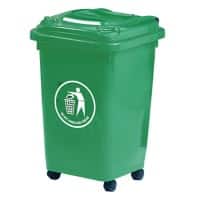 GPC Wheelie Bin 50 L Green Polyethylene LWB50Y_GREEN