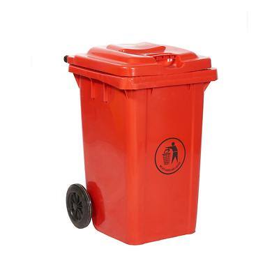 GPC Wheelie Bin 80 L Red Polyethylene LWB80Y_RED