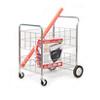 GPC Chrome Plated Wire Tray Trolley 860 x 660mm 120kg Capacity