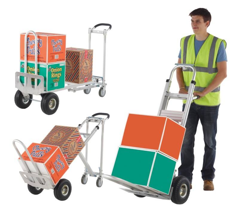 GPC Trolley 350 Aluminium 53 x 47 x 132.5 cm Silver
