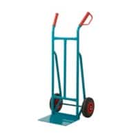 GPC Heavy Duty Sack Truck with Axle Supports and 2 Castors 200kg Capacity Blue