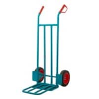 GPC Heavy Duty Sack Truck GPC Folding Toe Plate Up to 250kg Capacity Blue