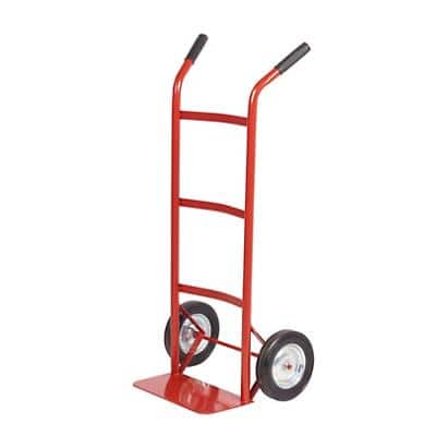 GPC Budget Sack Truck Hand Grips 100kg Capacity Red