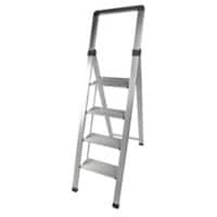 Climb-It Climb-It® Slim Folding Step, 4 Tread with Handrail