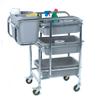 GPC Collector Trolley 100kg Capacity 455 x 925 x 776mm Grey