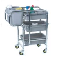 GPC Trolley 100 Steel 77.6 x 45.5 x 92.5 cm Grey