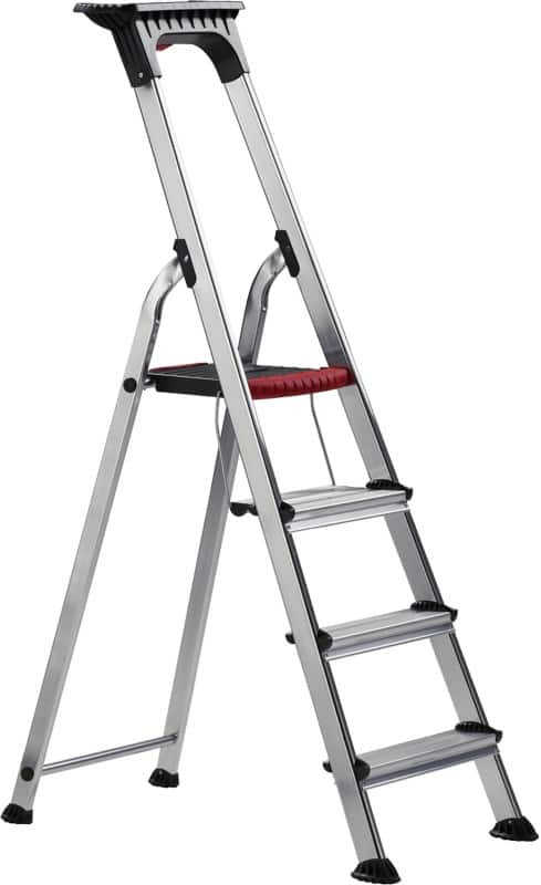 GPC Double Decker Step 4 Tread Aluminium 150 kg