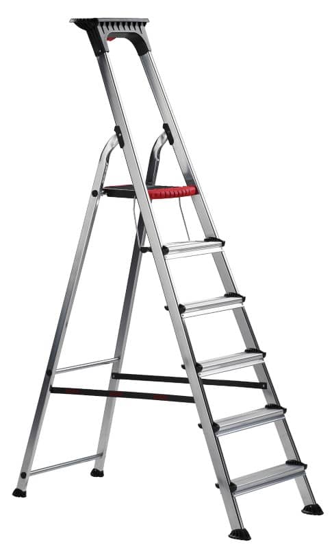 GPC Double Decker Step 6 Tread Aluminium 150 kg