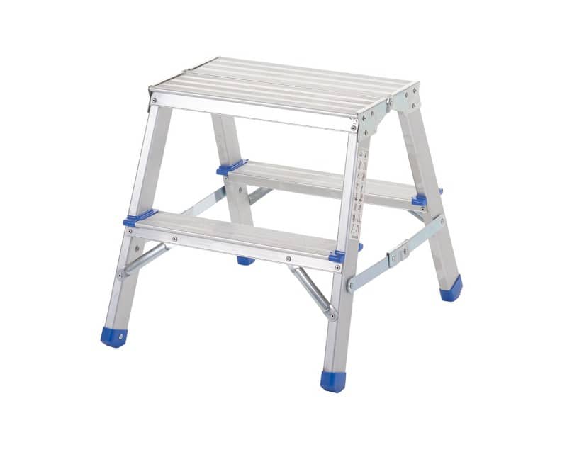 GPC Folding Aluminium Handy Step with 2 Tread 150 kg