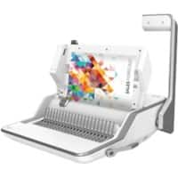 Fellowes Lyra 3 in 1 Multifunctional Binding Machine 153 x 423 x 395 mm White, Grey