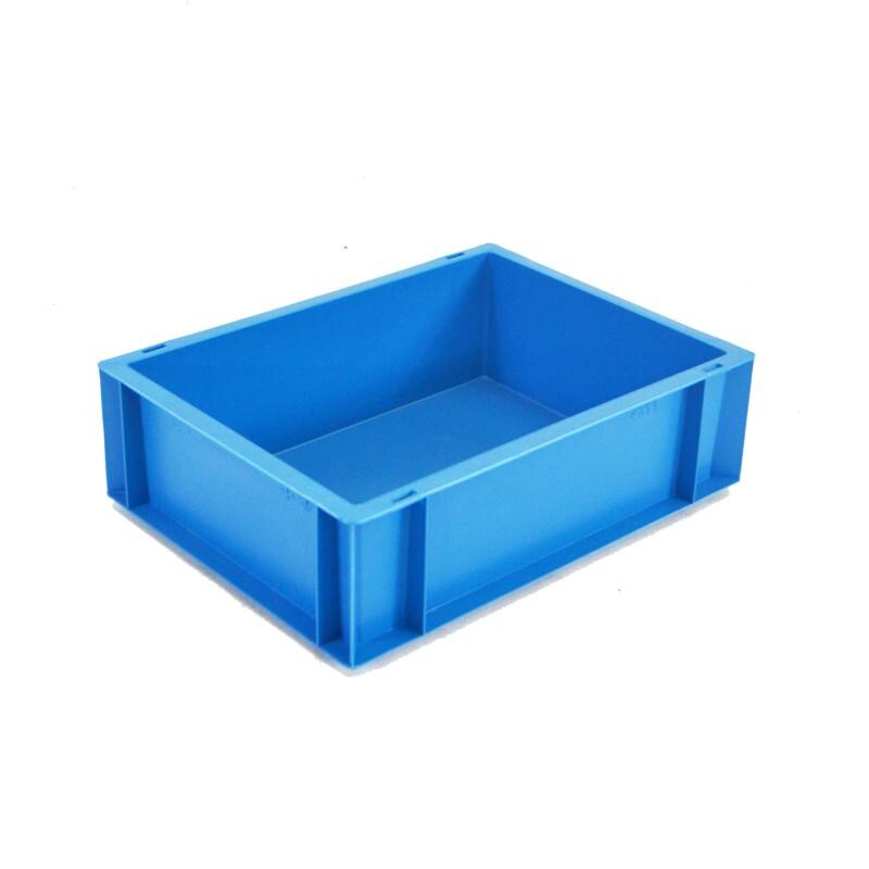 EXPORTA PP (Polypropylene) Stacking Container 10 L Blue 40 x 30 x 12 cm Pack of 5