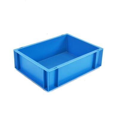 EXPORTA Stacking Container Euro 10 L Blue Polypropylene 40 x 30 x 12 cm Pack of 5