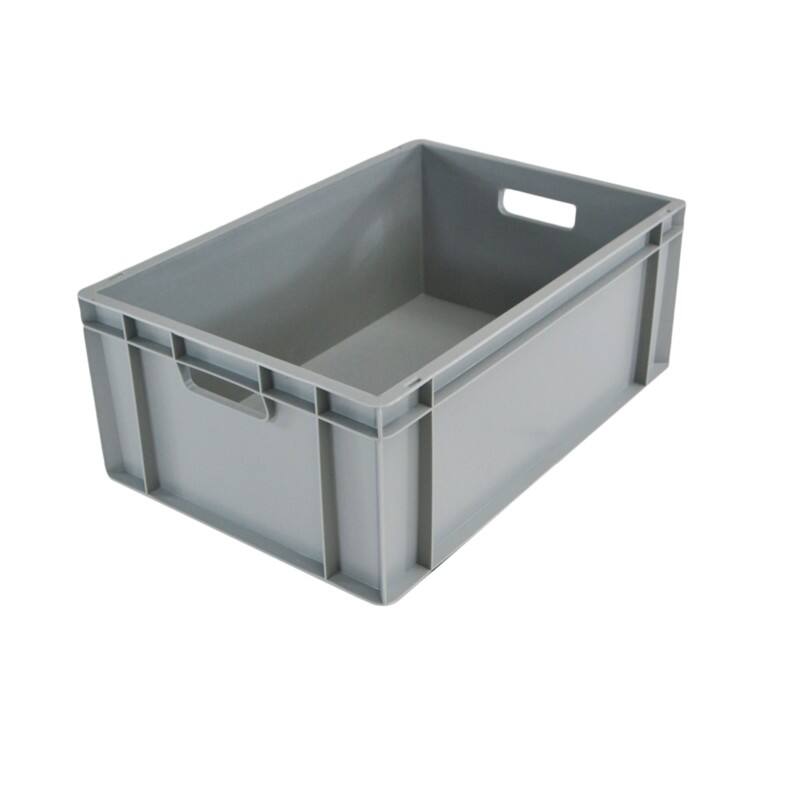 EXPORTA PP (Polypropylene) Stacking Container 41.9 L Grey 60 x 40 x 23 cm Pack of 5