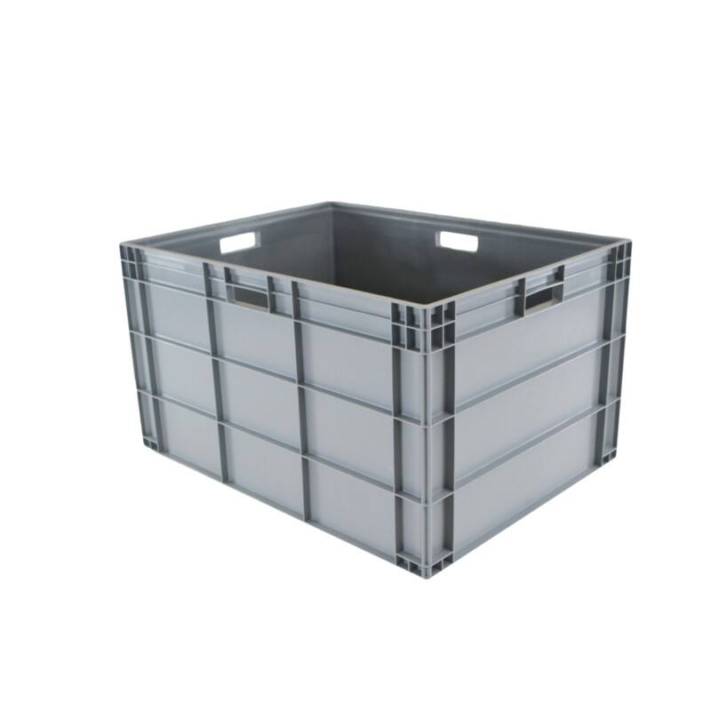 EXPORTA PP (Polypropylene) Stacking Container 170 L Grey 80 x 60 x 45 cm Pack of 5