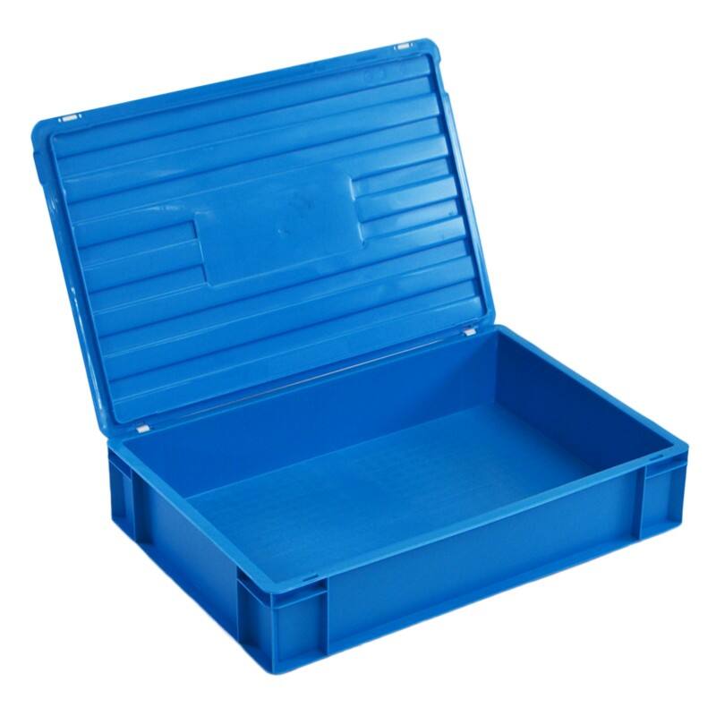 EXPORTA PP (Polypropylene) Stacking Container 28.5 L Blue 60 x 40 x 12 cm Pack of 5