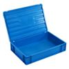 EXPORTA Stacking Container Euro 28.5 L Blue Polypropylene 60 x 40 x 12 cm Pack of 5