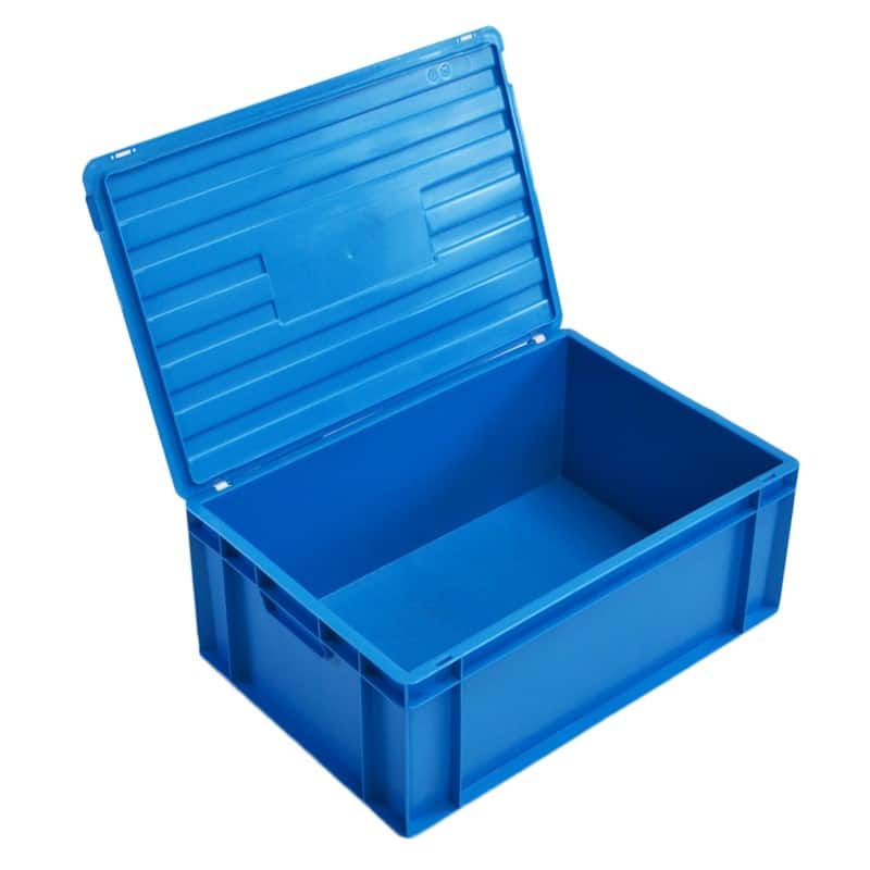 EXPORTA PP (Polypropylene) Stacking Container 41.9 L Blue 60 x 40 x 23 cm Pack of 5