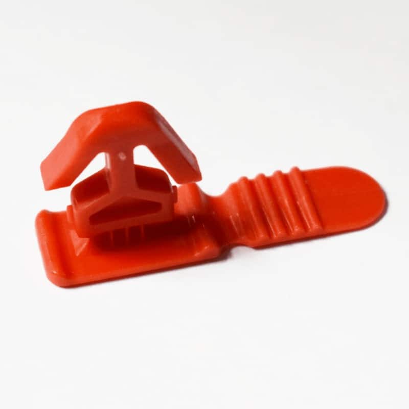 EXPORTA PP (Polypropylene) Tamper Evident Seal Red Pack of 50