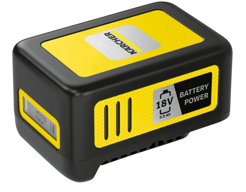Kärcher Battery 18 V 5.0 AH Black, Yellow