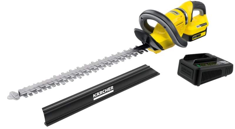Kärcher Cordless Hedge Trimmer 18 mm Yellow HGE 18-50 Set of 5