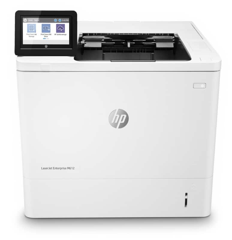 HP LaserJet Enterprise M612dn Mono Laser Printer A4 White