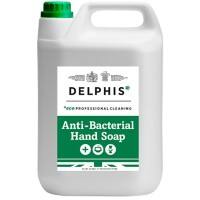 Delphis Eco Hand Care Hand Soap Antibacterial Liquid White ABHW050 5 L