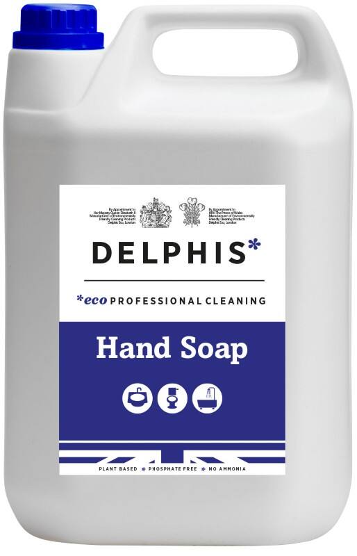 Delphis Eco Hand Care Hand Soap Liquid White HWA050 5 L