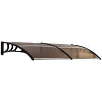 Outsunny Door Canopy Outdoors Water proof Brown 1950 mm x 800 mm x 230 mm