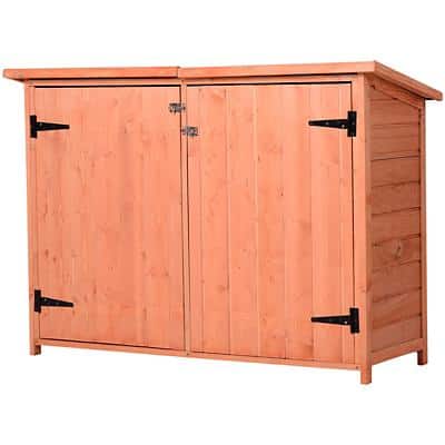 Outsunny Garden Shed Outdoors Water proof Wood 500 mm x 1280 mm x 900 mm