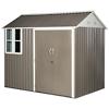 Outsunny Garden Shed Storage Outdoors Water proof Grey, White 1710 mm x 2590 mm x 2230 mm