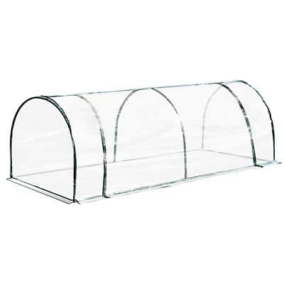 OutSunny Greenhouse Outdoors Waterproof Transparent, Dark Green 1000 mm x 2500 mm x 800 mm