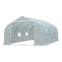 OutSunny Greenhouse Outdoors Waterproof White 2990 mm x 4450 mm x 2000 mm