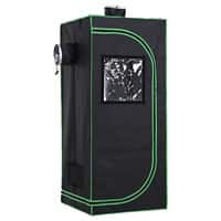 OutSunny Hydroponic Grow Tent Outdoors 600 mm x 600 mm x 1400 mm