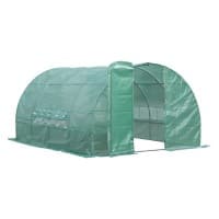 OutSunny Polytunnel Greenhouse Outdoors Waterproof Green 2950 mm x 3950 mm x 2000 mm