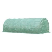 OutSunny Polytunnel Greenhouse Outdoors Waterproof Green 3000 mm x 6000 mm x 2000 mm