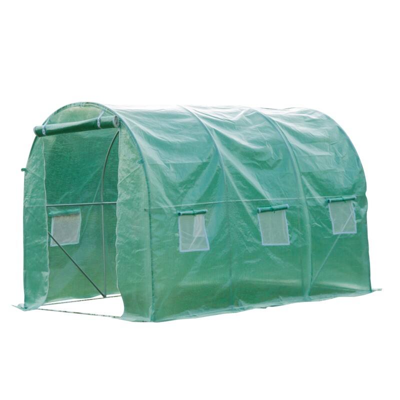 OutSunny Greenhouse 3 x 2 x 2.01 m Green