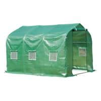 Outsunny Polytunnel Greenhouse Outdoors Waterproof Green 3000 mm x 2000 mm