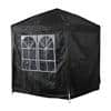 Outsunny Pop Up Gazebo Outdoors Water proof Black 2000 mm x 2000 mm x 2450 mm