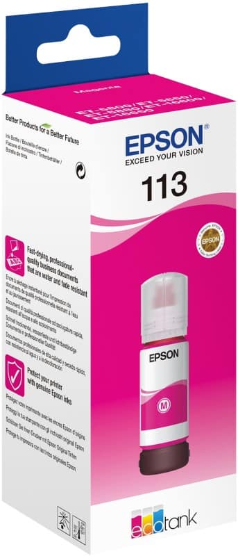 Epson 113 Original Ink Refill C13T06B340 Magenta
