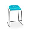 Hille Pepperpot Stool SPP Blue Without Arms Polypropelene 499 x 610 mm