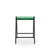 Hille Stool with Flat Top SF Green Without Arms Polypropelene 390 x 535 mm