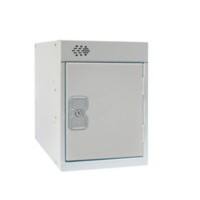 LINK51 Standard Deadlock Steel Locker 1 Doors Key lock 300 x 450 x 372 mm Grey