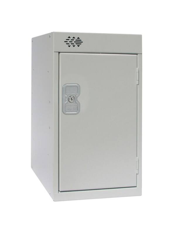 LINK51 Standard Deadlock Steel Locker 1 Doors Key lock 300 x 450 x 511 mm Grey