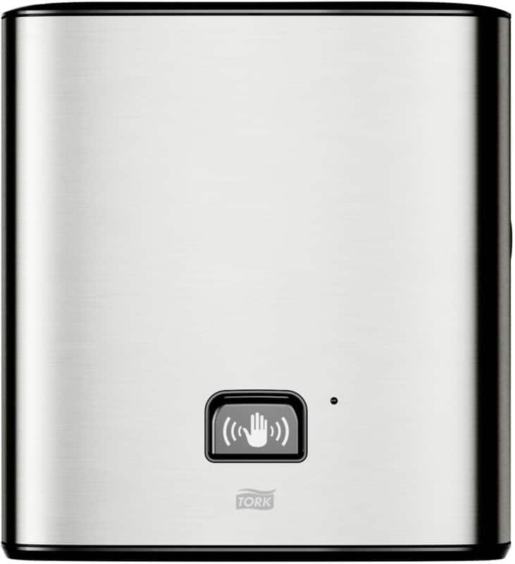 Tork Matic Image Design 460001 H1 Paper Hand Towel Roll Dispenser Metal, Plastic Lockable Automatic Silver