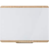 ARCHYI. Douro Glassboard Wall Mounted Non Magnetic Single 120 (W) x 90 (H) cm White