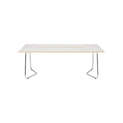 ARCHYI. Douro Dry Erase Meeting Table Non Magnetic 210 (W) x 100 (H) cm